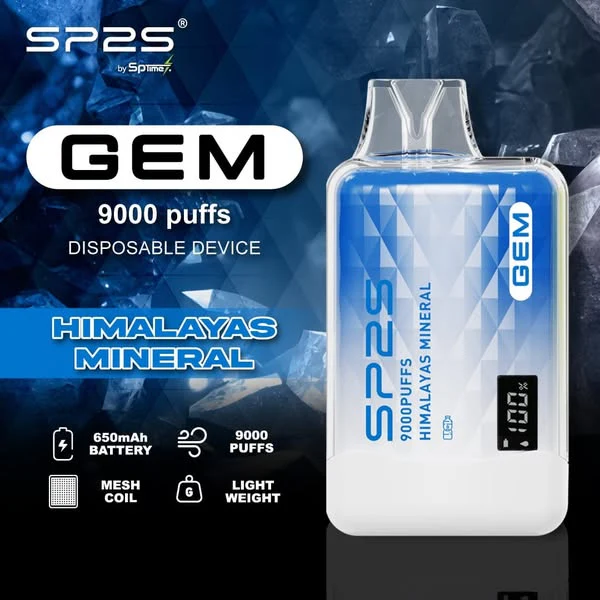 SP2S思博瑞抛棄式 | 大容量拋棄式 SP2S 9000 puffs拋棄式